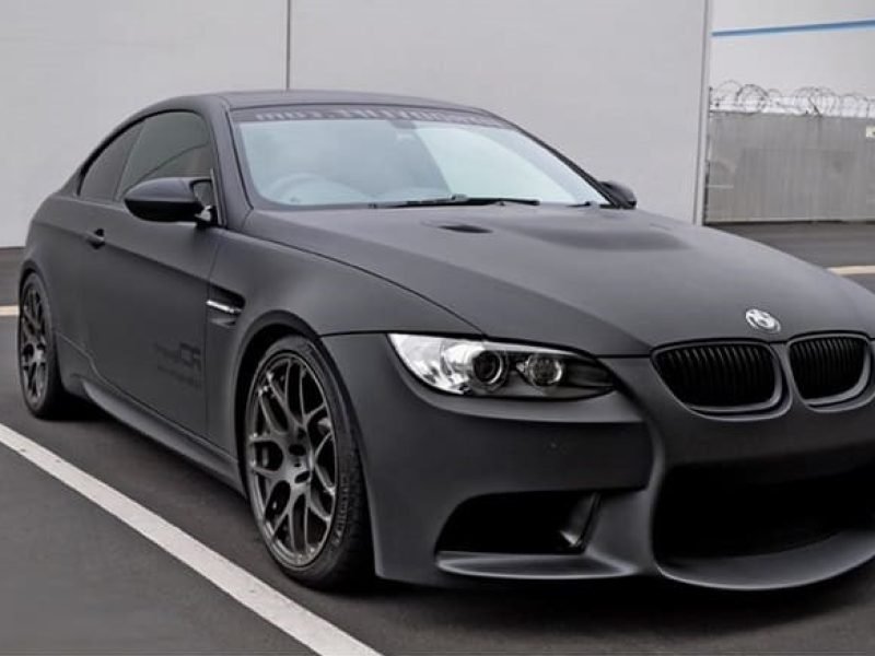 Vinil Automotivo Preto Fosco_Veículo